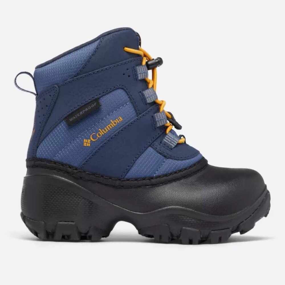 NEW Columbia Rope Tow III Boots! Kids 8 Blue Omni-Tech Waterproof 200G Insulate